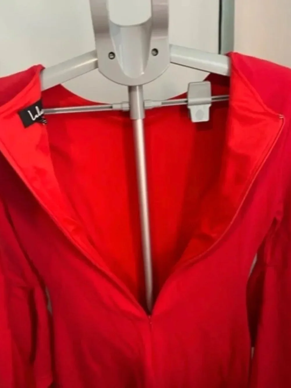 Lulus red bell sleeve dress size small